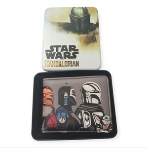 NEW IN BOX STAR WARS The Mandalorian Creed Tri-Fold Wallet